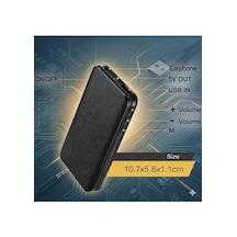 Profesyonel Ses Sensörlü Powerbank Ses Kayıt Cihazı