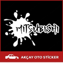 Mitsubishi Sticker Mitsubishi Oto Sticker Araba Sticker Arma