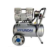 Hyundai HM1024S 8 Bar 24 LT Sessiz Yağsız Hava Kompresörü Gri Hyundai HM1024S 8 Bar 24 LT Sessiz Yağsız Hava Kompresörü Gri