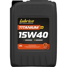 Lubrıco Tıtanıum C6 15w-40 Ağız Hizmet Motor Yağı - 20 Lt