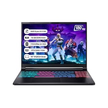 Acer Nitro 16S NH.QXUEY.001 Ryzen AI 9 365 16 GB 1 TB SSD RTX5060 16" WQXGA Free Dos Dizüstü Bilgisayar