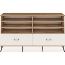 Arges Konsol 6 Raflı 2 Çekmeceli 176x30x99 Çam-çam/aytaşı Atlas Çam/aytası - Atlas Çam