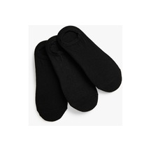 Koton Basic Patik Çorap Seti 3'lü Siyah 3sam80055aa 3SAM80055AA999