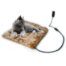 Kedi Minderi Isıtmalı Model 45x45cm 12v Adaptörlü Su Geçirmez Kdtes91
