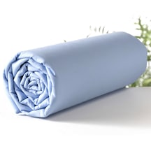 Maki Home Açık Mavi 100x200+50x70 Tek Kişilik Lastikli Çarşaf Set