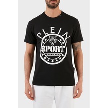 Plein Sport Erkek T Shirt Tıps128It99-Siyah