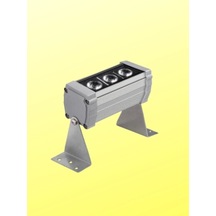 10 Cm 3 Watt 3000k Günışığı Wallwasher Duvar Boyama Ip65