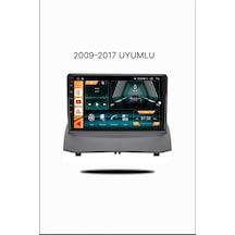 Snp Serisi Ford Fiesta Uyumlu 9" 4-64 Gb Multimedya Android Teyp 2009-2017 Dıştan Geçme Tablet Çerçeveli 9"