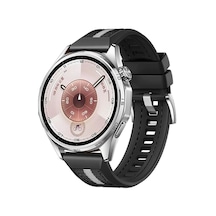 Huawei Watch 3 / 3 Pro Kordon Lansman Kumaş Dikişli Silikon 102 Diğer 61800097