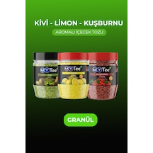 Mytee 3'lü Limon - Kivi - Kuşburnu Aromalı Granül İçecek Tozu 3 X 250gr 750 G