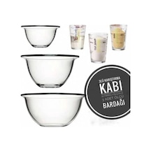 Paşabahçe arda türkmen hazırlık kasesi  7 li hazırlık seti ölçü b