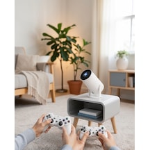 Taşınabilir Projeksiyon Cihazı 4k Wi-fi Kablosuz Ekran Yansıtma