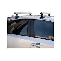 Mercedes A W168 1997-2004 Arası Turtle Mexfit Oluklu Ara Atkı Tavan Barı Gri