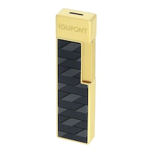 S.t. Dupont Twiggy Monogram 1872 Siyah Çakmak 30079