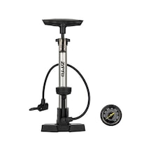 Maoyaya Ztto 160psi Alüminyum Bisiklet Pompası, Şarj Cihazı, Gümüş Renk