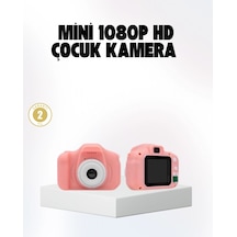 Mey İthalat Çocuklar İçin Mini Fotoğraf Makinesi 8mp 1080p Video Ve Darbeye Dayanıklı