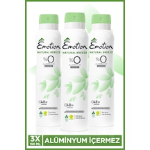 Natural Breeze Kadın Alüminyumsuz Vegan Deodorant 3x150ML Hızlı Kurur, Leke Bırakmaz Natural Breeze Kadın Alüminyumsuz Vegan Deodorant 3x150ML Hızlı Kurur, Leke Bırakmaz