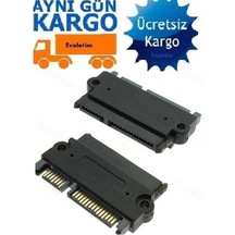 Sata Erkek Dişi Power 7+15 Çevirici 4526P Dönüştürücü Adaptör 22