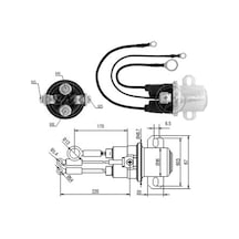 Zm 12v Marş Yardımcı Ara Otomatik kablolu 39mt N11.18943