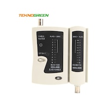 Teknogreen Tt-101 Rj45 / Bnc Kablo Test Cihazı