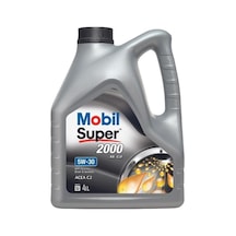 Mobil Super 2000 Xe C2 5w-30 Sentetik Motor Yağı 4 L