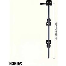 Besthome1 Dream011 18 Inç Siyah Çelik Yer Anchörü Kapı Kilit