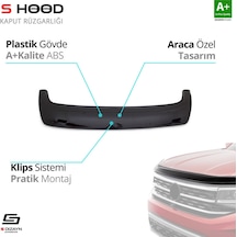 S-dizayn Renault Master Abs Plastik Kaput Rüzgarlığı 2010-2014 A+kalite
