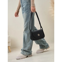 Krilon Küçük Siyah Crossbody Omuz Çantası 274499495 Siyah
