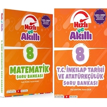 Tammat 8. Sınıf Matematik + İnkılap Tarih Hızlı Ve Akıllı Soru Bankası Set 2 Kitap