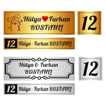 3'Lü Set Kapı Isimliği, Kapı Numarası, Posta Kutusu Isimliği (268159673)