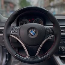 Bmw E90 Araca Özel Dikmeli Direksiyon Kılıfı 1 Adet
