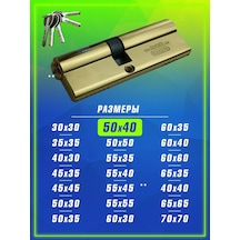 Msm Locks Kilit Göbeği 90 Mm 50x40 95700101