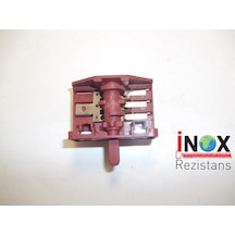 Çevirmeli Polyemit Fırın Anahtarı Üçlü Soketli