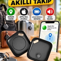 Apple Uyumlu Bul Uygulaması Destekli Akıllı Bluetooth Takip Cihazı Uzun Ömürlü Batarya İle Eşya Konum Tak