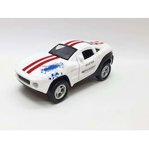 Mustang Çek Bırak Spor Araba - Işıklı Sesli Model - Fy6148-12d-b