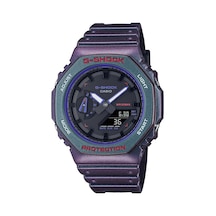 Casio G-shock Ga-2100ah-6adr Kol Saati Mor