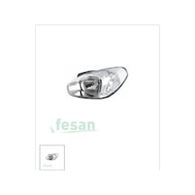 Hyundaı Accent Era 2006-2011 Sol Motorlu Beyaz Sinyalli Far