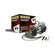 Niken Çantalı Araç Oto Hava Kompresörü Metal Gövde Işıklı  12v 150 Psi