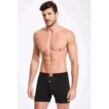 Ilke 3'lü Paket İlke Erkek Penye Boxer 001