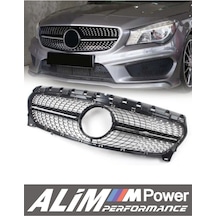 Mercedes-benz Cla W117 2013 2019 Diamond Krom Ön Panjur Böbrek Seti