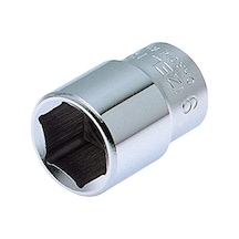 İzeltaş 1110060015 15 Mm 3/8" Altı Köşe Lokma Anahtar, Krom, 15 Mm