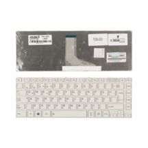 Toshiba Uyumlu Satellite L830-150, L830-152 Notebook Klavye (Beyaz Tr) Beyaz