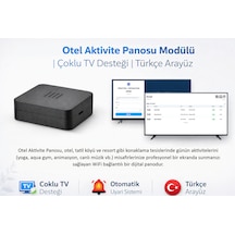 Otel Aktivite Panosu Modülü Kablosuz Çoklu Tv Desteği Türkçe Arayüz