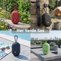 Bix Bxws01 Bluetooth 6.0 Ipx4 Suya Dayanıklı 8w Ses Çıkışlı Taşınabilir Hoparlör Tf/usb Destekli Speaker