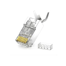 Mn6 M118xf Cat 7 Jack/30gbps Ye Kadar Hız-10adet-nikel Kaplı Koruma/cat7 Cat6a Soket-cat7 Rj45 Konnektör
