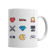 Blusa Gamer Kupa Bardak Porselen Karışık
