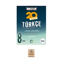 Okyanus Lgs 8. Sınıf Master 20 Türkçe Deneme + Telefon Standı
