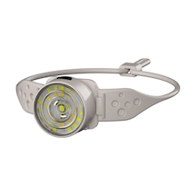 Ayarlanabilir Başlıklı Usb Type C Şarjlı 800 Lümen Kafa Lambası 3 Modlu Kafa Feneri Beyaz