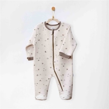 Erkek Bebek Tulum - Andywawa - Ecru - 3-6 Ay ekru