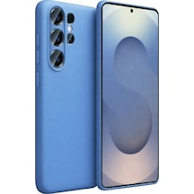 Samsung Galaxy Uyumlu, S26 Ultra First Silikon - Mavi